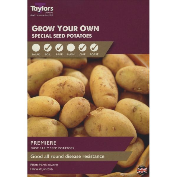 Premiere Seed Potatoes Taster Pack of 10